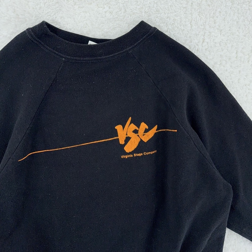 vintage 90s VIRGINIA STAGE COMPANY 2-SIDED‎ CREWNECK SWEATSHIRT MEDIUM theater